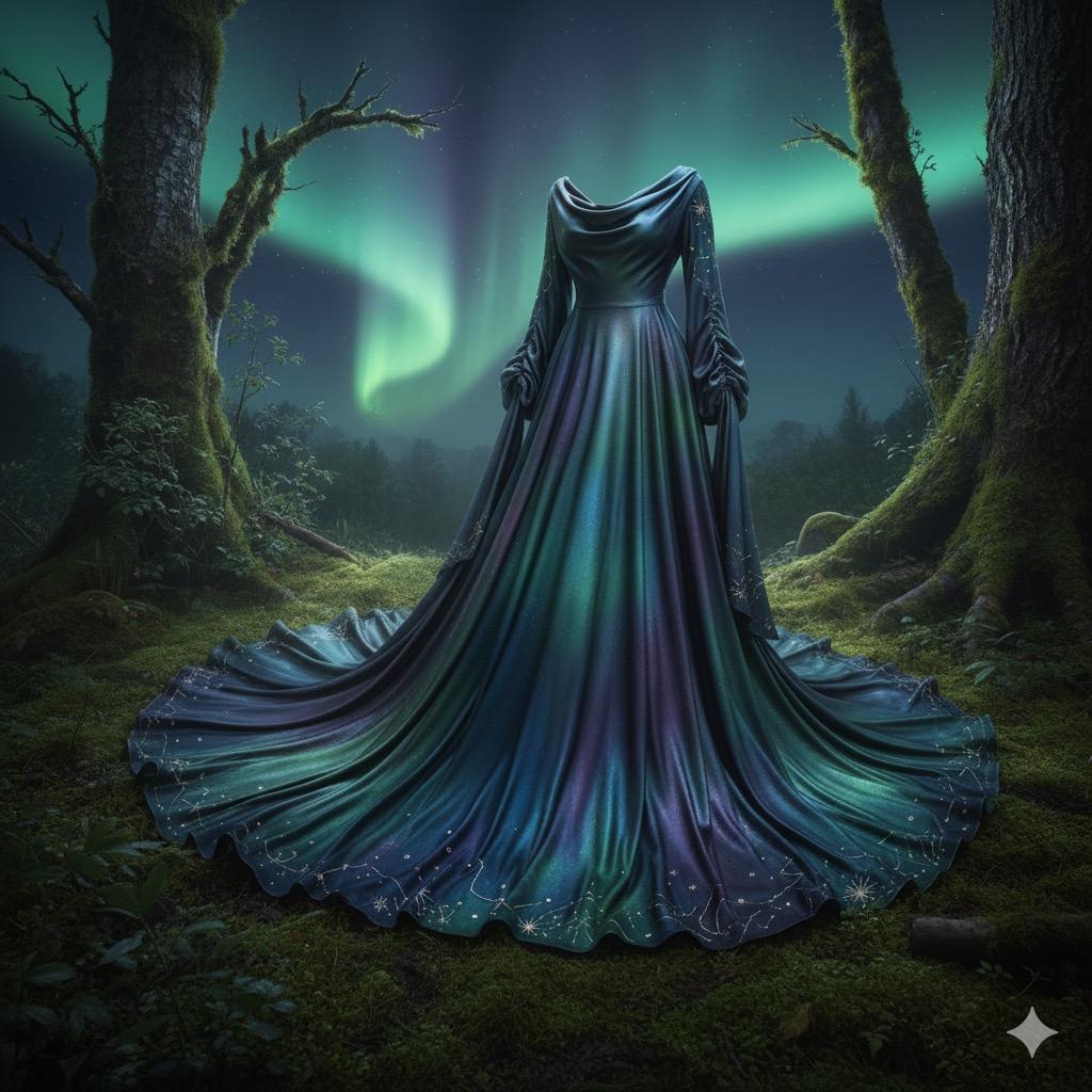 Aurora Silk Gown 01