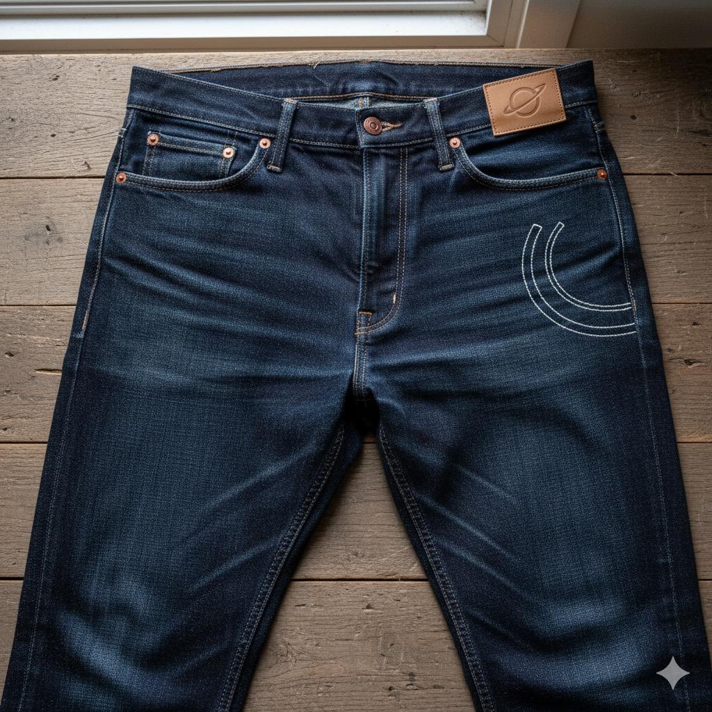 Orbit Denim Trousers 01