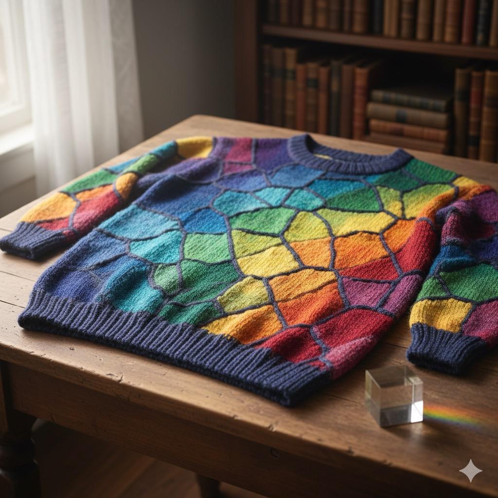 Prism Knit Sweater 01